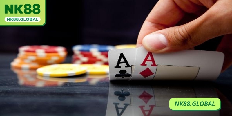 Khi sở hữu 2 quân A, người chơi rơi vào trường hợp “xì bàng”