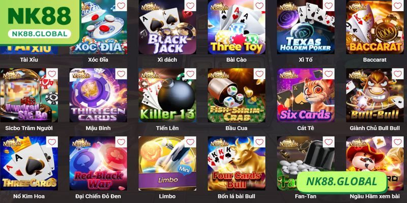 Sảnh cược là nơi hội tụ nhiều sản phẩm đặc sắc