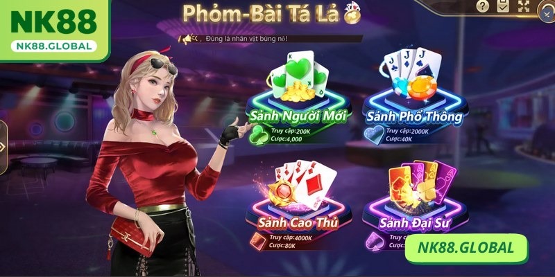 Tá lả là sản phẩm đánh bài thú vị với lối chơi đơn giản